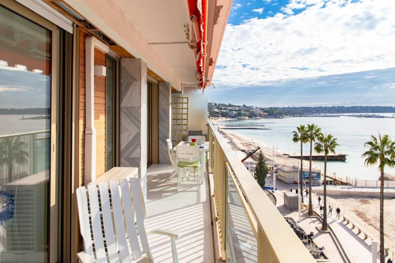 Air-Conditioned Apartment With Sea View And At The Foot Of The Beaches Antibes Exteriör bild
